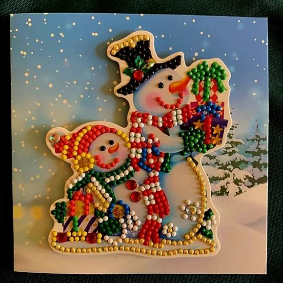 3D Christmas Spirit Christmas Card - Picture 1 of 1